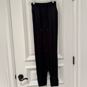 Black High-Waisted Pants